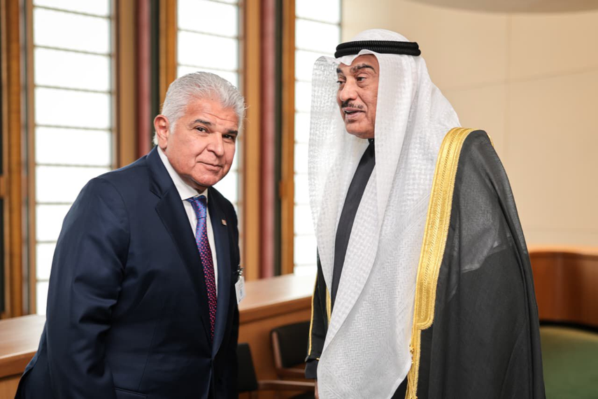 Presidente Mulino busca atraer inversiones de Kuwait y fortalecer lazos