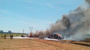 Cerrado el aeropuerto de Sevilla tras el accidente de un A400M