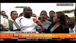 Usuarios de ruta Torrijos Carter cierran vía por cobro de B/.0.50