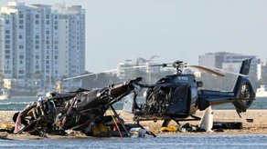 Tres muertos al chocar dos helicópteros que combatían incendio en California