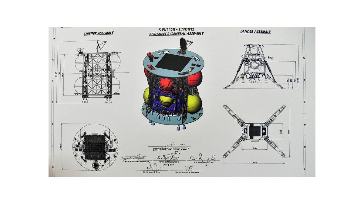 Israel intentará nuevamente colocar nave no tripulada en la Luna en 2024
