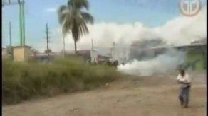 Se registran primeros heridos y detenciones en Chiriquí