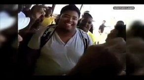 Humorista Michael Vega es recibido en La Joya con gritos y aplausos