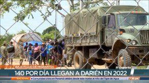 Baja el tráfico de migrantes irregulares en comparación con el 2021