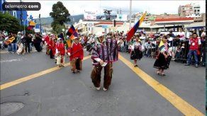 La ciudad colombiana de Pasto celebra carnaval pagano de Negros y Blancos