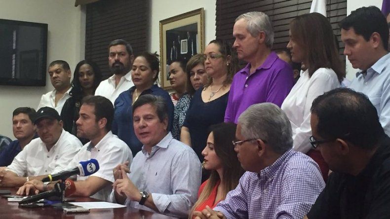 Popi Varela, Blandón y ministros presentan nómina para dirigir el panameñismo