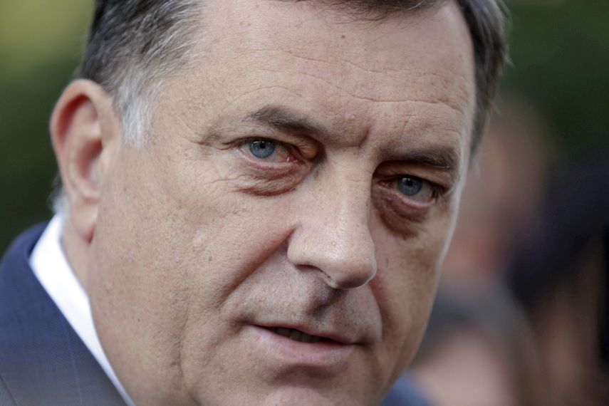 El líder serbobosnio Milorad Dodik﻿.