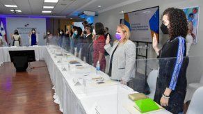 Miembros del Consejo Nacional de la Niñez y la Adolescencia.