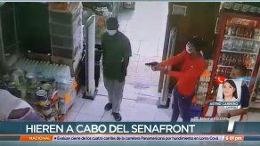 Delincuentes hieren a unidad del Senafront durante robo a un local en Chiriquí Delincuentes hieren a unidad del Senafront durante robo a un local en Chiriquí