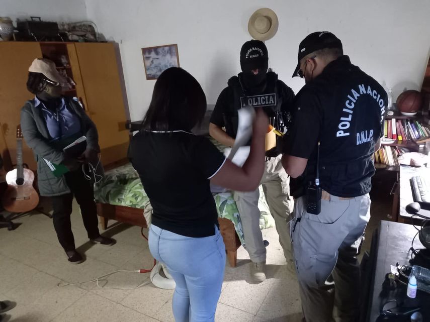 En las distintas diligencias realizadas en conjunto con la Dirección Nacional de Inteligencia Policial (DNIP) en las provincias de Panamá