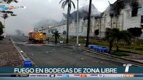 Incendio en bodegas de la Zona Libre de Colón ha sido controlado