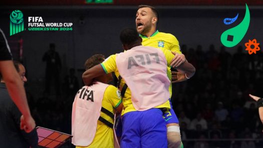 Brasil se corona campeón del Mundial de Futsal