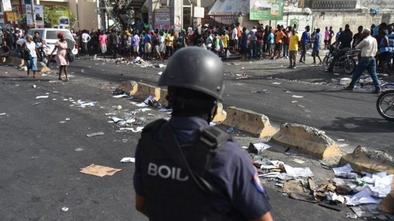 Las protestas siguen en Haití mientras el presidente pide cese de violencia