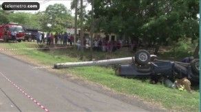 Una víctima fatal deja accidente de Las Tablas