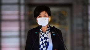 La gobernadora de Tokio, Yuriko Koike.