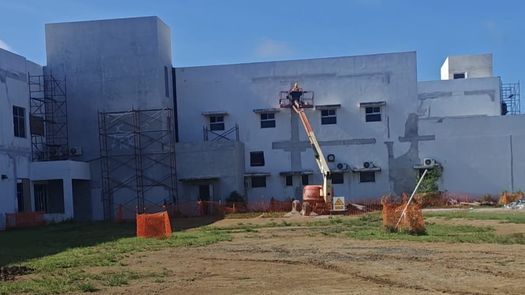 Trabajos de recuperación y mejoras del Hospital Regional Anita Moreno. Trabajos de recuperación y mejoras del Hospital Regional Anita Moreno.