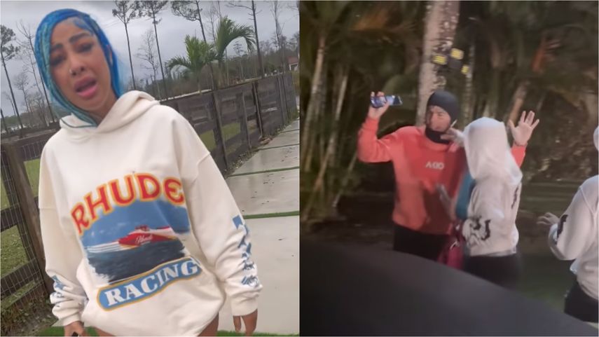 Yailin es arrestada y Tekashi 6ix9ine afirma que ella está mal de la mente