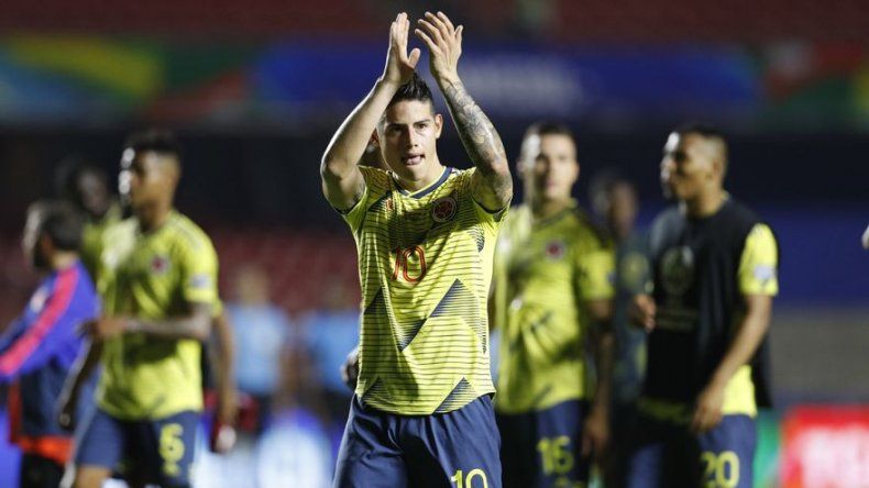 La magia de James carga a Colombia a cuartos de final
