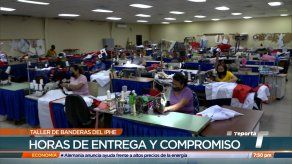 Taller de banderas del IPHE