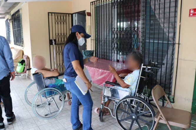 La Defensoría del Pueblo buscaba identificar las condiciones de los albergues.