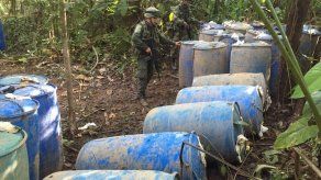 Colombia: destruyen 27 laboratorios de droga e incautan 616 kilos de cocaína
