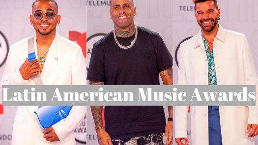 Ozuna, Nicky Jam y Ricky Martin en los Latin American Music Awards.