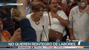 ¡Ánimos caldeados! Exfuncionarios del Municipio de Arraiján solicitaron cortesía de sala y disculpas de la alcaldesa