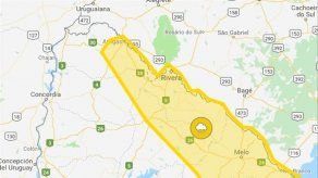 Siete departamentos de Uruguay bajo alerta amarilla por lluvias y tormentas