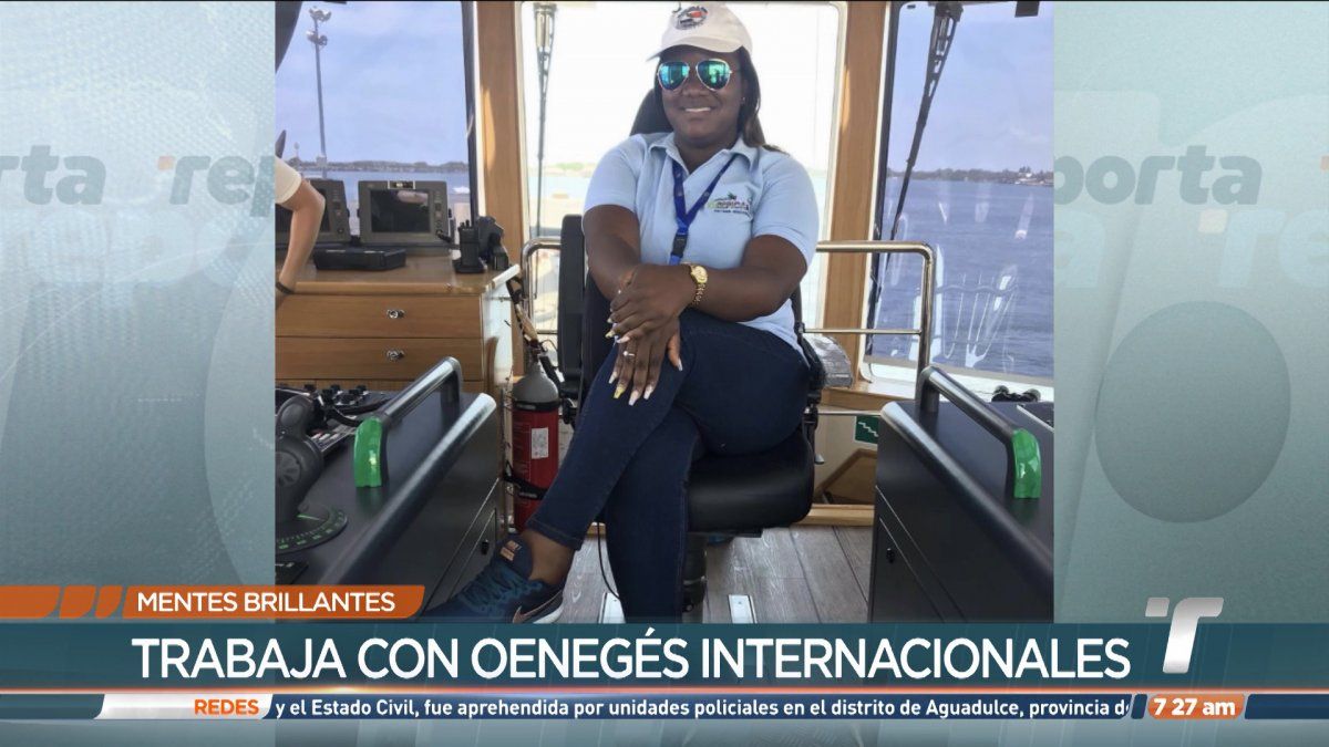 Mentes Brillantes: Nitzeira Watson, panameña destacada en el mundo marítimo