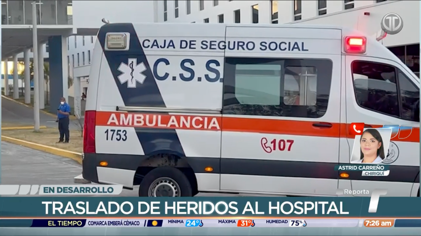 Accidente en Chiriquí