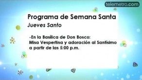 Programas de Semana Santa 2011