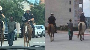 Policía de Galveston se disculpa tras amarrar a preso esposado