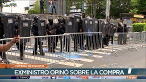 Compra de equipos antidisturbios por B/.2 millones genera reacciones Compra de equipos antidisturbios por B/.2 millones genera reacciones