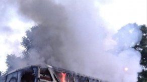 Dos autobuses incendiados en Honduras en represalia por medidas contra pandilleros