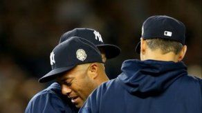 Lágrimas y emoción en último juego de Mariano Rivera