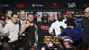 Pelea de Saúl Canelo Álvarez y Terence Crawford.