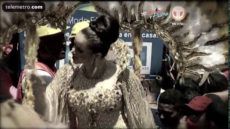 Ella es Gabriela Alejandra, reina de Calle Abajo de Las Tablas 2015