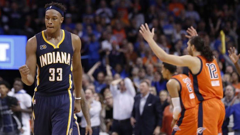 Teague y Pacers superan a Wesbrook y Thunder en prórroga