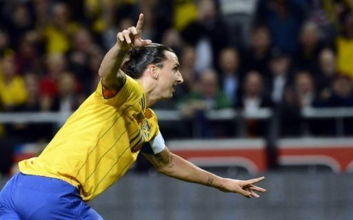 Suecia prescinde de Ibrahimovic para amistoso en Eslovaquia