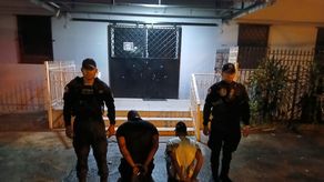 Policía Nacional aprehende a sujetos que intentaron robar un cajero automático de un supermercado