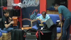 Backstage del 4to baile de Cuna de Acordeones