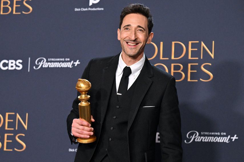 Golden Globes 2025: Adrien Brody
