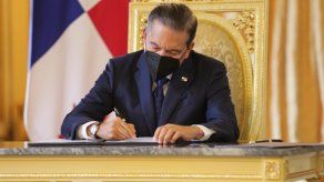 El presidente Laurentino Cortizo Cohen.