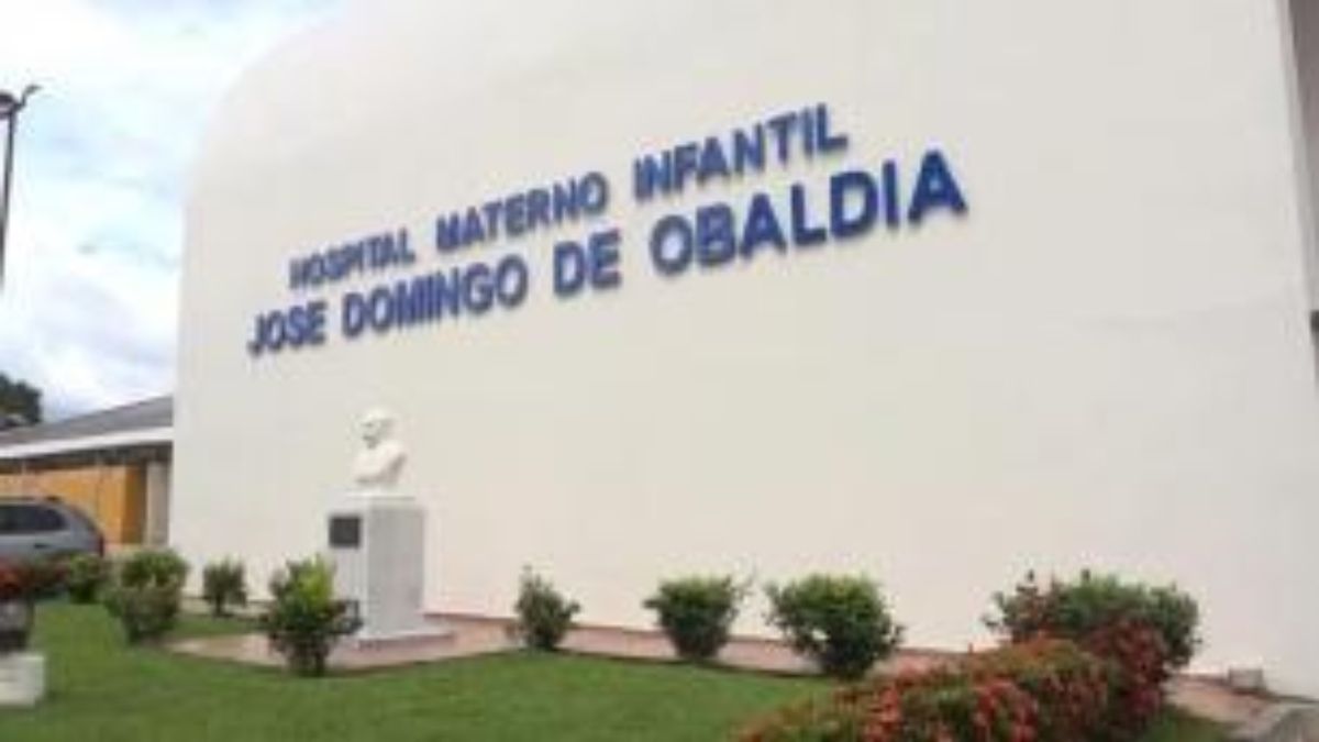 Hospital Materno Infantil José Domingo de Obaldía, ubicado en la provincia de Chiriquí.