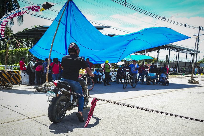 Cierres en la provincia de Bocas del Toro