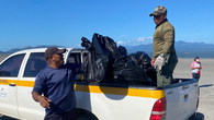 Retiran 245 kilos de desechos en jornada de limpieza en la Bahía de Chame. Retiran 245 kilos de desechos en jornada de limpieza en la Bahía de Chame.