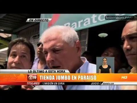 Se hace lo que se puede, le dice Martinelli a Eladio Fernández