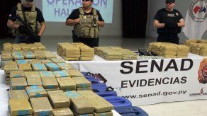 Sustraen 252 kilos de cocaína de una comisaría de Paraguay