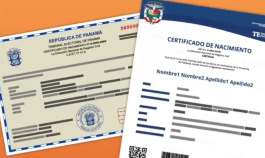 Tribunal Electoral: Cuánto cuesta el trámite del certificado de nacimiento en Panamá
