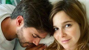 Natalia Sánchez y Marc Clotet presentan al pequeño Neo